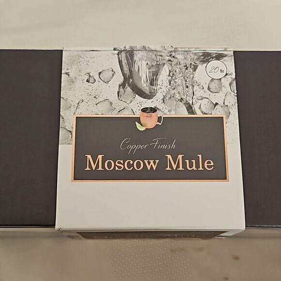 Moscow Mule Pair Of 2 Copper Finish 20oz - Picture 7 of 16